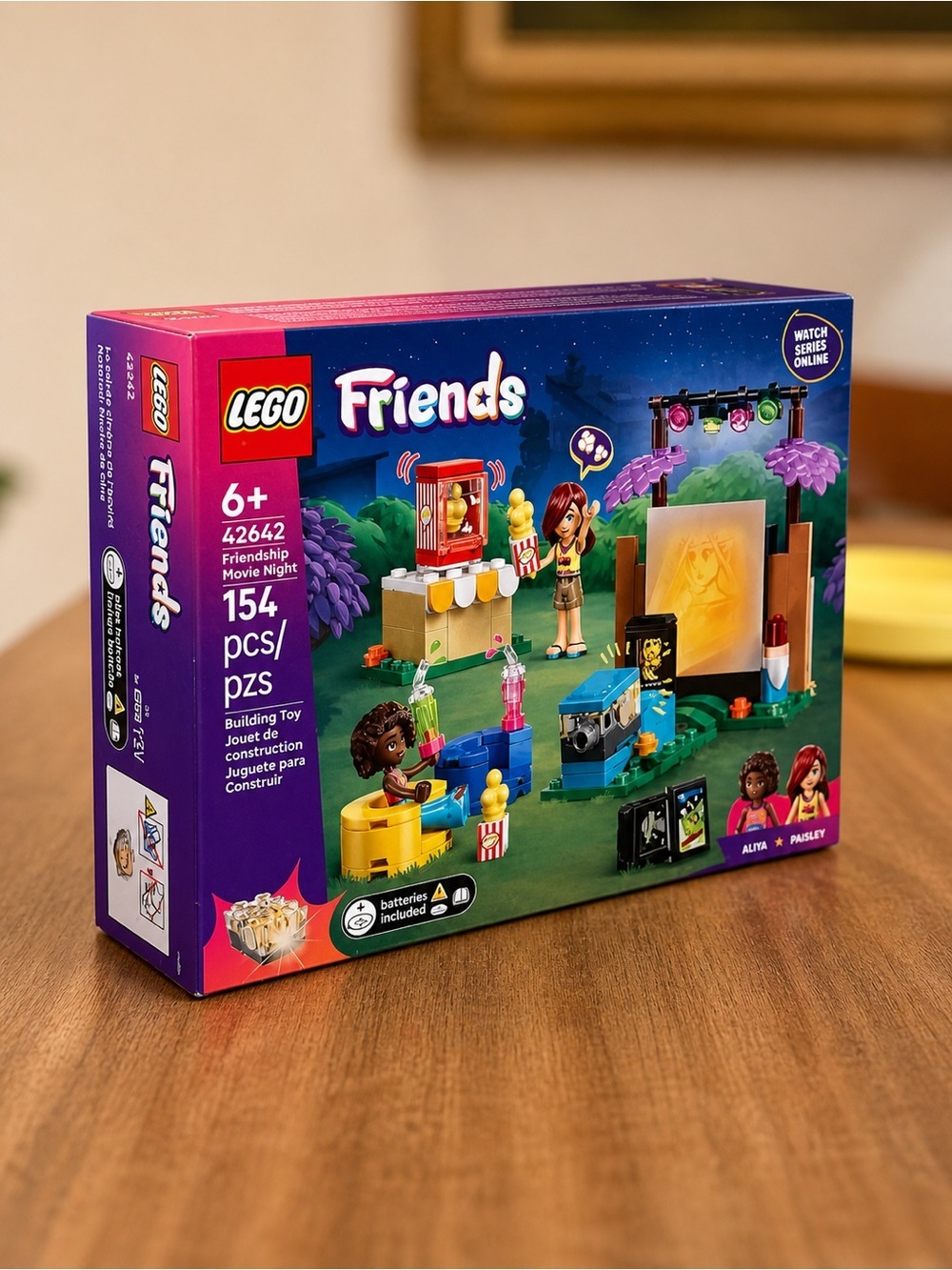 LEGO Friends 42642 Friendship Movie Night Set • Complete • Open Box • Fast Ship - Picture 3 of 4